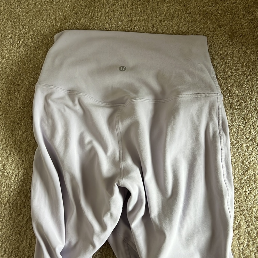 Lululemon lavender align leggings - Picture 2 of 2